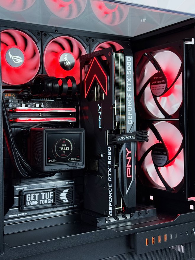 ADVANTI System NVIDIA GeForce RTX5080 With 285K: INTEL Ultra 9 285K, NVIDIA GeForce RTX5080 16GB, 32GB DDR5 RAM, 2TB NVME SSD, 1200W PSU-ONE YEAR WARRANTY - ADVSYS 301643 — 3