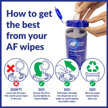 AF Cleaning Wipes — 4