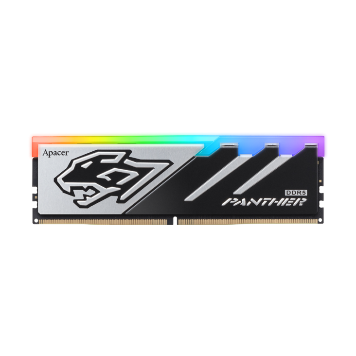 Apacer Panther RGB 16GB 5600MHz DDR5 CL40 Gaming Memory - AH5U16G56C5229BAA-1