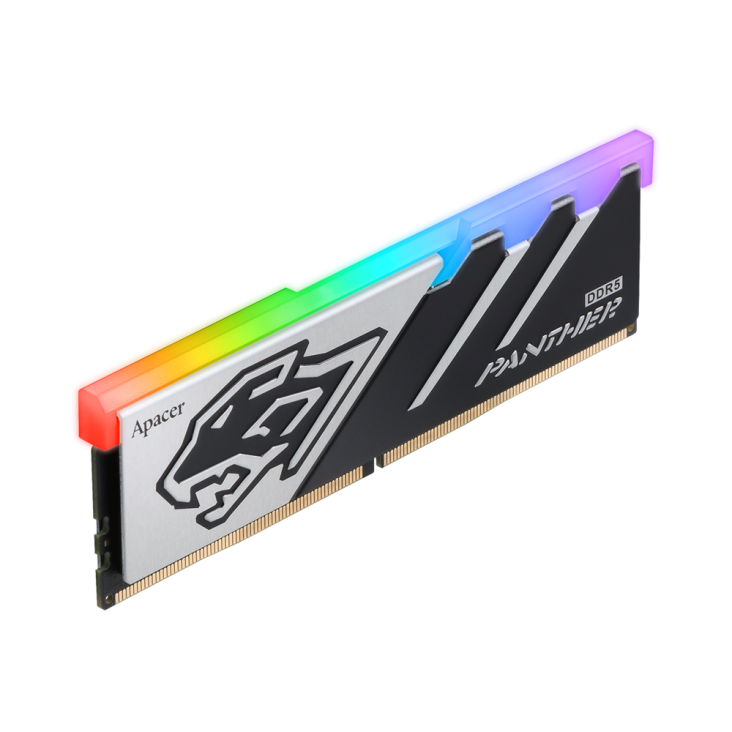 Apacer Panther RGB 16GB 5600MHz DDR5 CL40 Gaming Memory - AH5U16G56C5229BAA-1 — 3