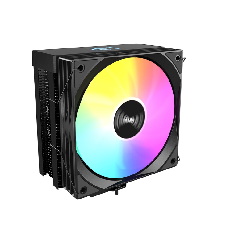 RAIDMAX AM1204 Digital ARGB CPU Cooler - Black - AM1204B — 2