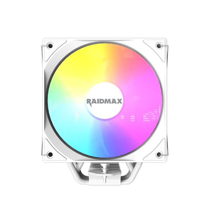 Raidmax AM1204 Digital ARGB CPU Cooler - White - AM1204W — 3