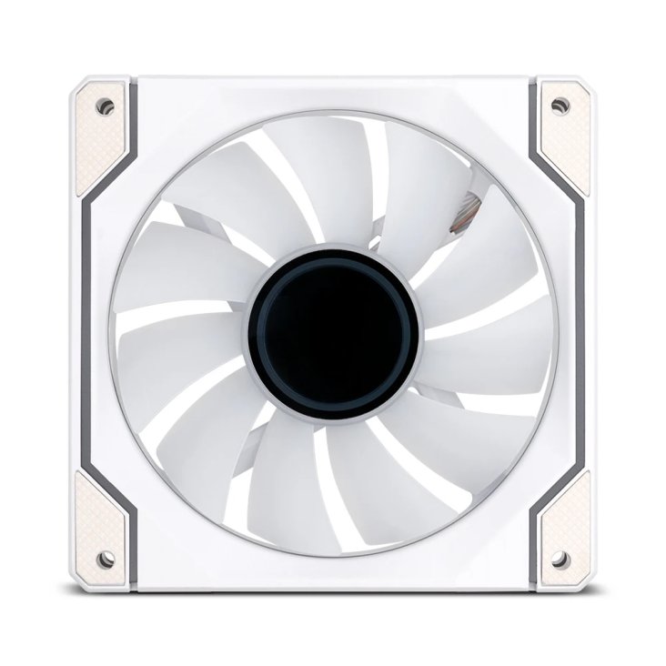 Asiahorse FS Block 120mm ARGB Case Fan - Triple Pack White - AS FS-BLOCK White — 2