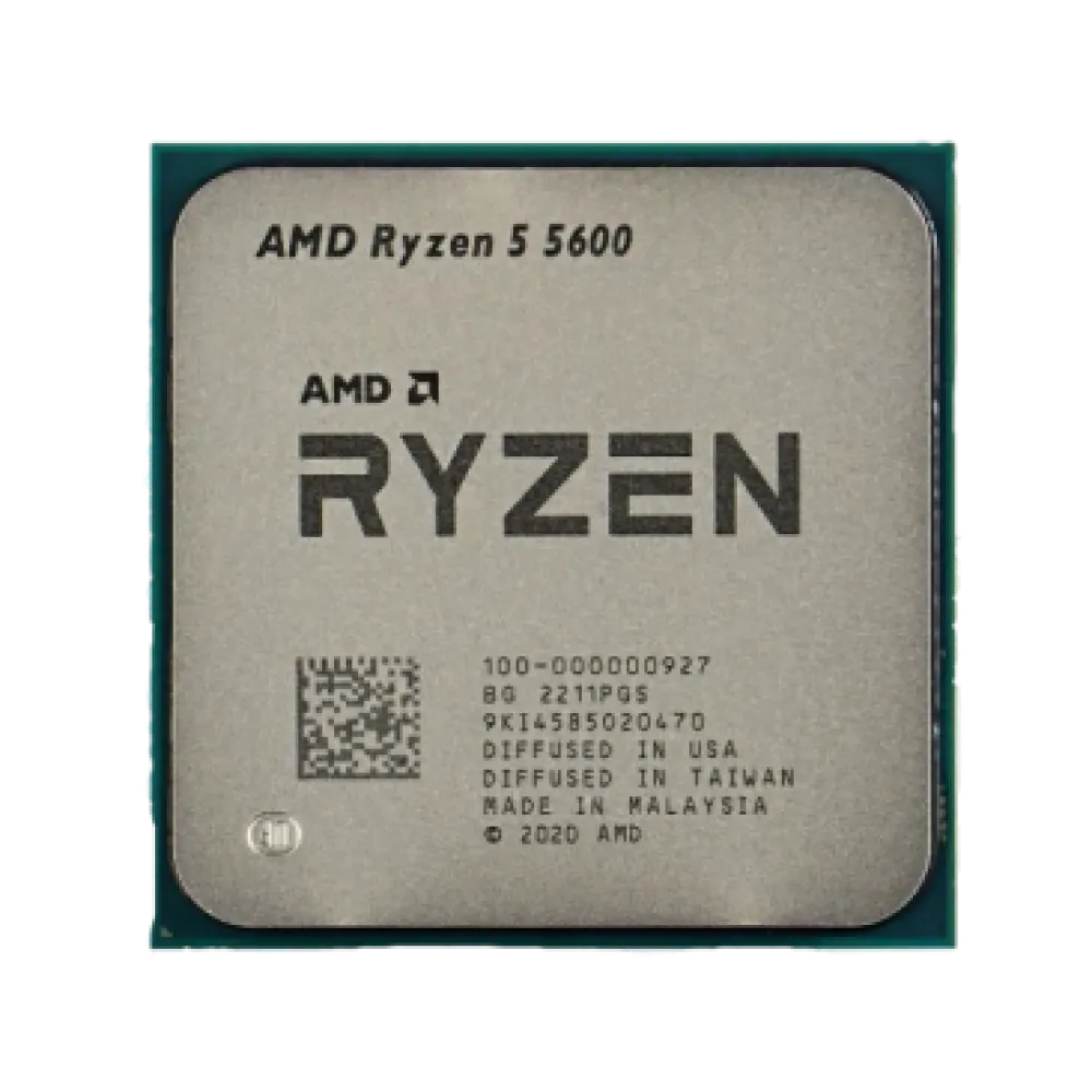 AMD CPU Desktop Ryzen 5 6C/12T 5600 T- 100-100100000927 - TRAY