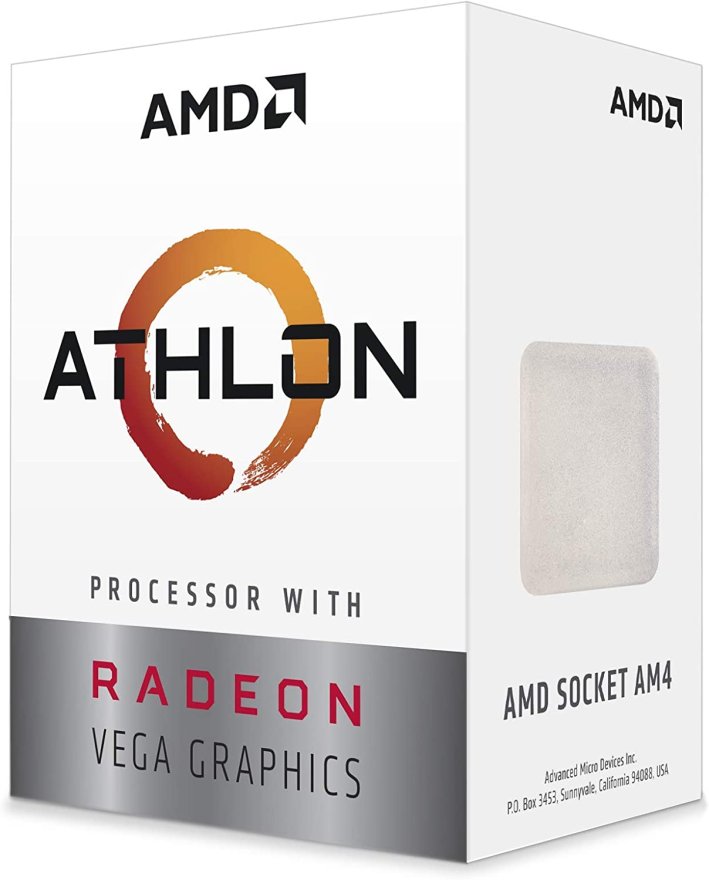 AMD Athlon 300GE 3.4GHz 2 Cores 4 Threads AM4 Processor