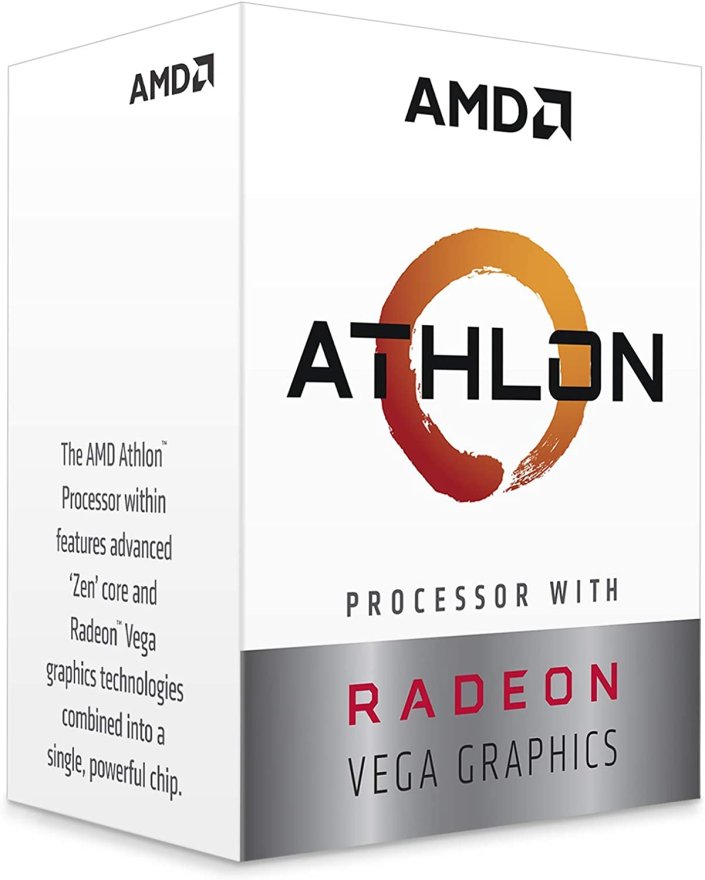 AMD Athlon 300GE 3.4GHz 2 Cores 4 Threads AM4 Processor — 2