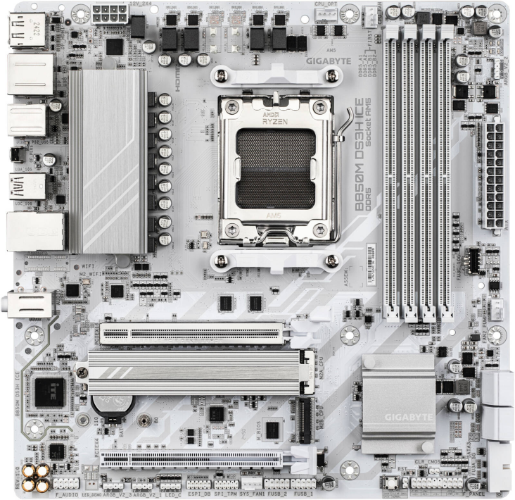 Gigabyte B850M DS3H ICE Micro-ATX Motherboard MB6765 - B850M-DS3H-ICE — 2