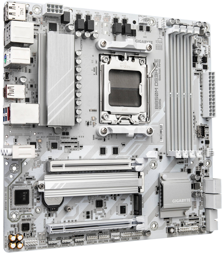 Gigabyte B850M DS3H ICE Micro-ATX Motherboard MB6765 - B850M-DS3H-ICE — 3