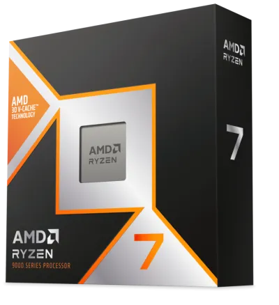 AMD Ryzen 7 9800X3D 5.2 GHz 8 Cores 16 Threads AM5 Processor - 100-100001084WOF