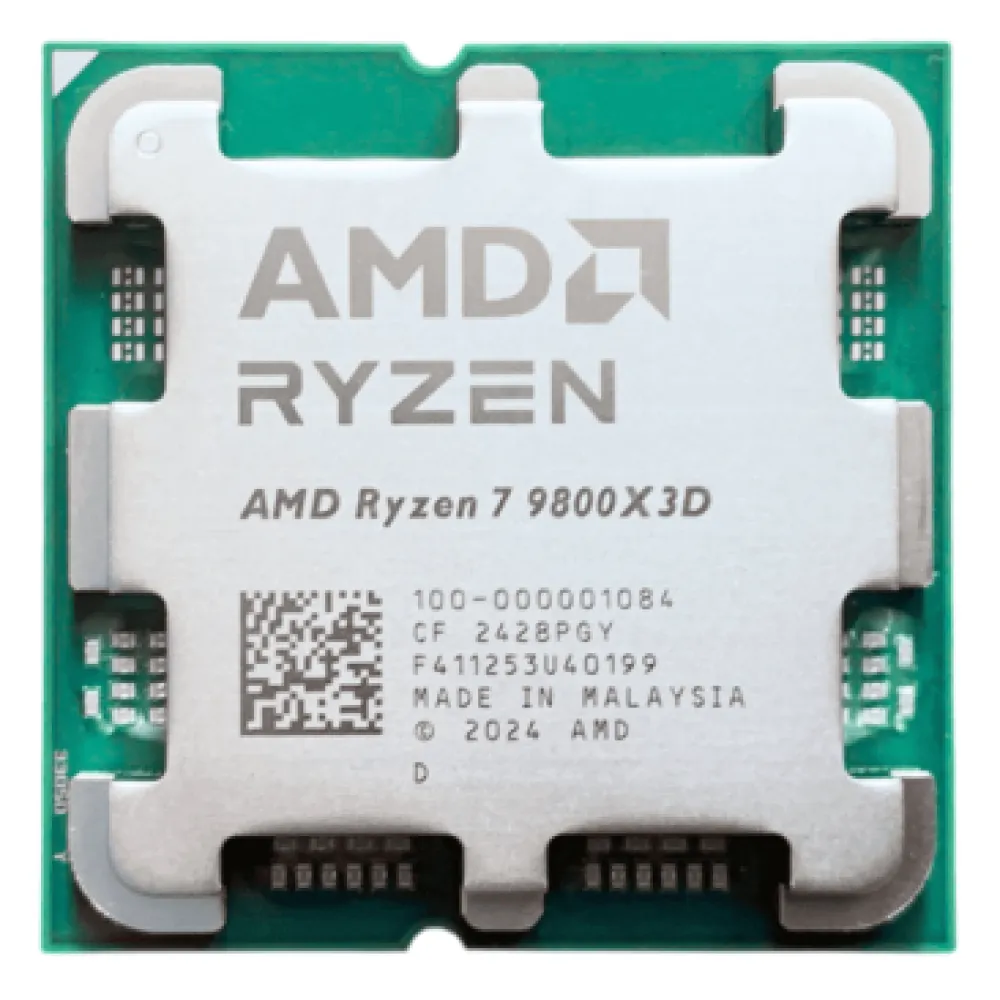 AMD Ryzen 7 9800X3D - Ryzen 7 9000 Series Zen 5 8-Core 5.2 GHz - Socket AM5 120W - AMD Radeon Graphics Desktop Processor