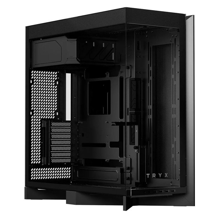 Tryx Luca L70 Mid-Tower Tempered Glass ARGB Case - Black - C-L700N-NN0H-G0K