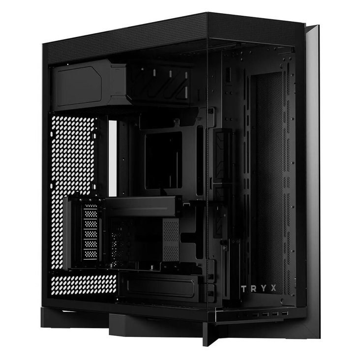 Tryx Luca L70 Mid-Tower Tempered Glass ARGB Case - Black - C-L700N-NN0H-G0K — 2