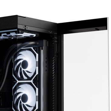 Tryx Luca L70 Mid-Tower Tempered Glass ARGB Case - Black - C-L700N-NN0H-G0K — 4
