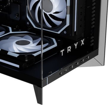 Tryx Luca L70 Mid-Tower Tempered Glass ARGB Case - Black - C-L700N-NN0H-G0K — 5