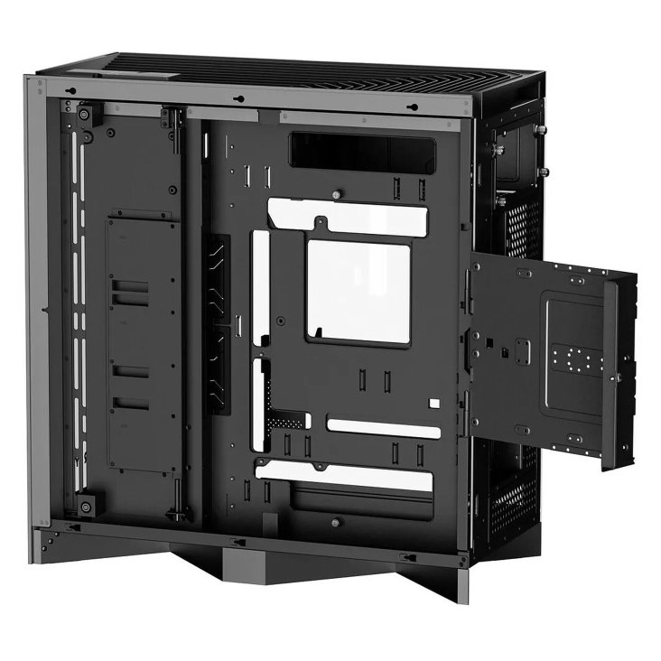 Tryx Luca L70 Mid-Tower Tempered Glass ARGB Case - Black - C-L700N-NN0H-G0K — 7