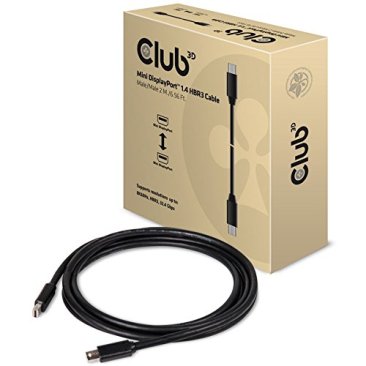 Club 3D CAC-1164 Cable - Mini DisplayPort 1.4 HBR3, M/M - Club 3D CAC-1164