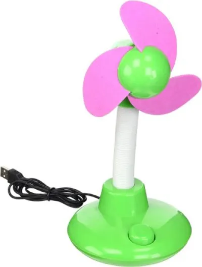 Sub Mini Flower Shape Desk Fan - 1949381