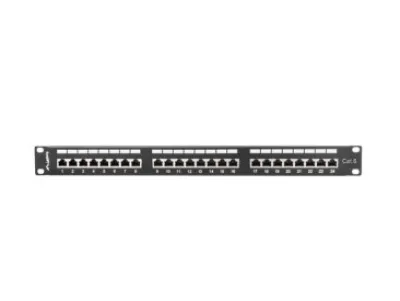 1U 24 Ports CAT6 UTP Patch Panel - 1U 24 Ports CAT6 — 3