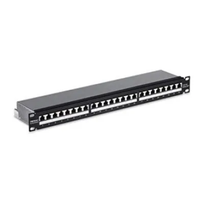 1U 24 Ports CAT7 SFTP Patch Panel — 3