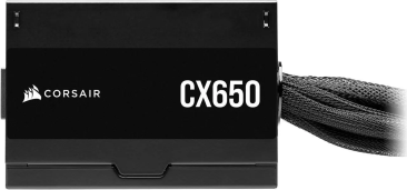 Corsair CX650 80 PLUS Bronze Non Modular Low-Noise ATX 650 Watt Power Supply - UK Black - CP-9020278-UK — 2